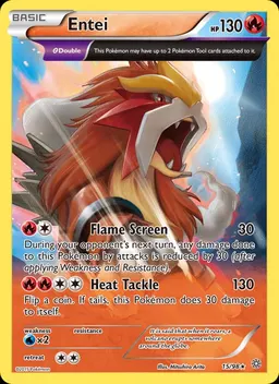 Entei card photo