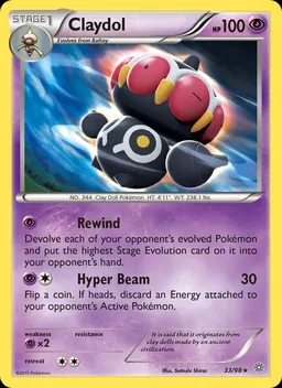 Claydol card photo
