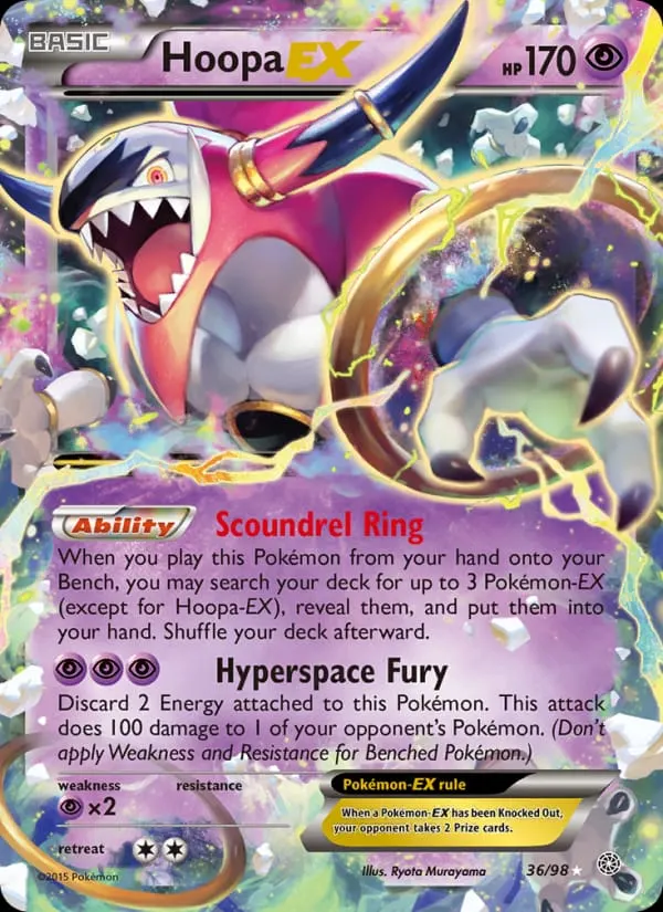 Hoopa EX card photo