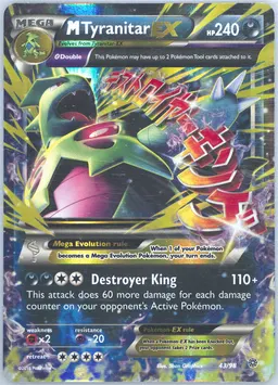 M Tyranitar EX #43