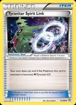 Tyranitar Spirit Link #81