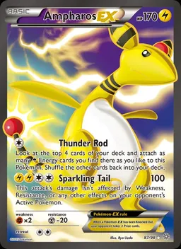 Ampharos EX card photo