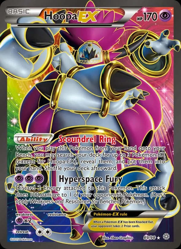 Hoopa EX card photo