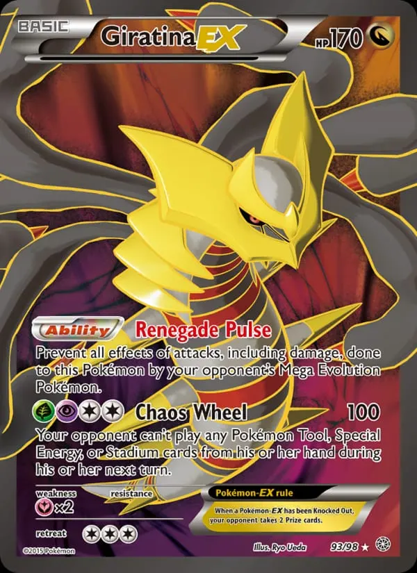Giratina EX card photo