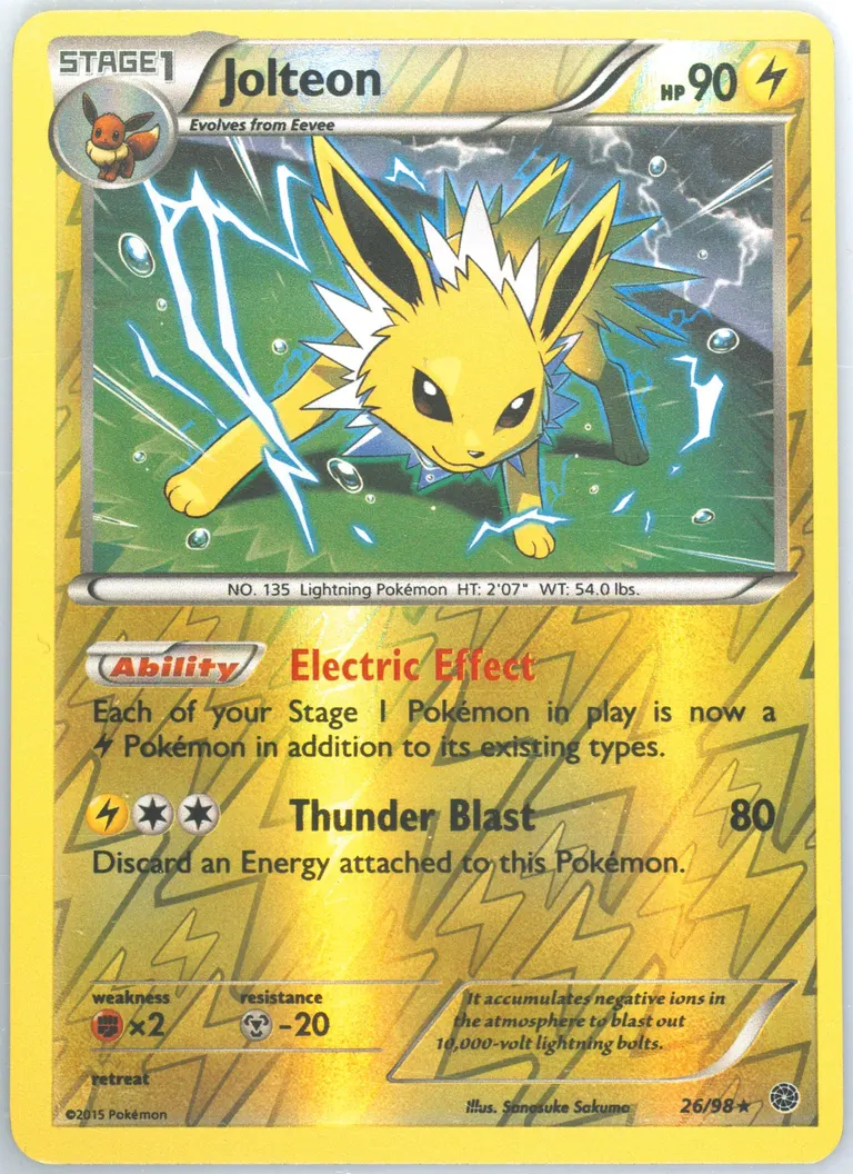 Jolteon card photo