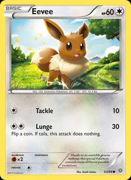 Eevee card photo