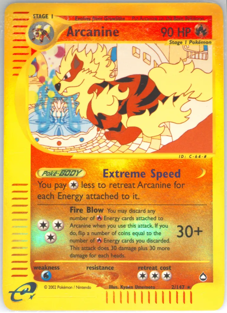 Arcanine card photo