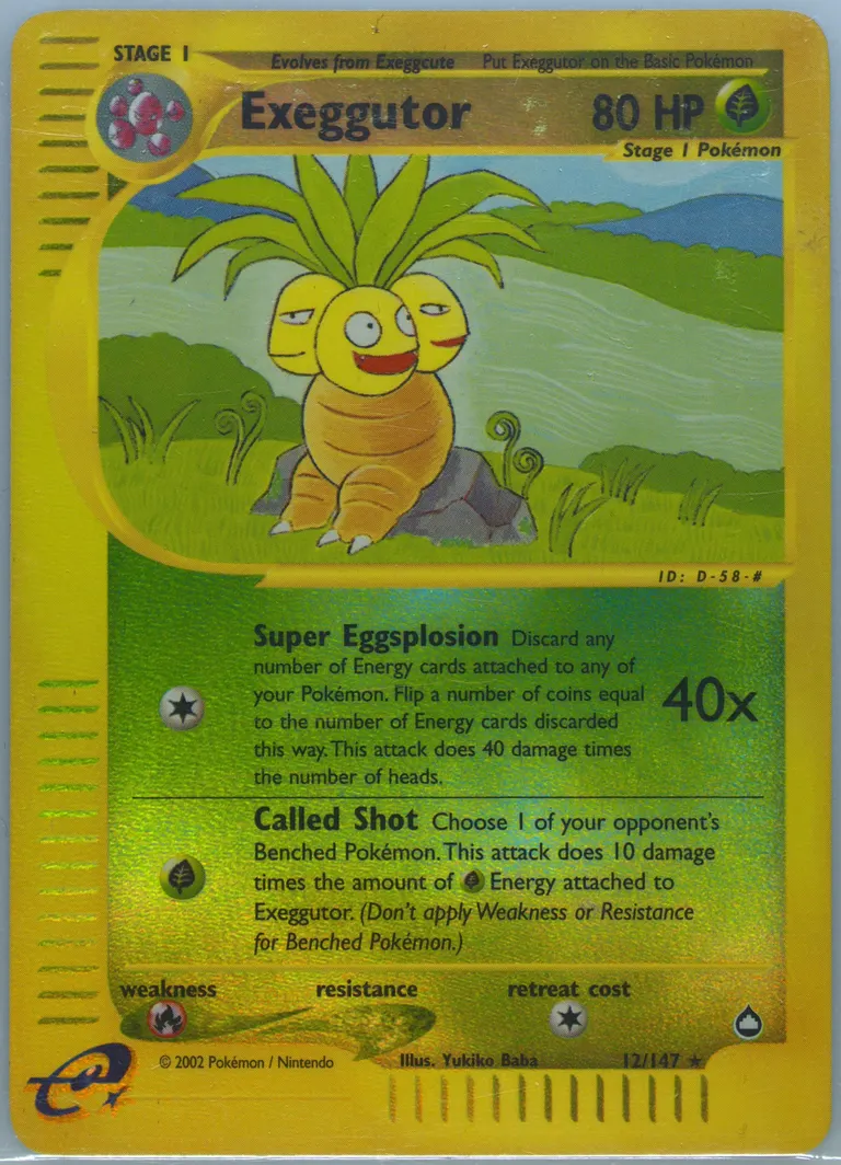 Exeggutor card photo