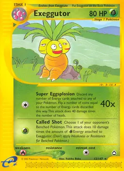 Exeggutor card photo