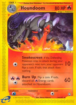 Houndoom card photo
