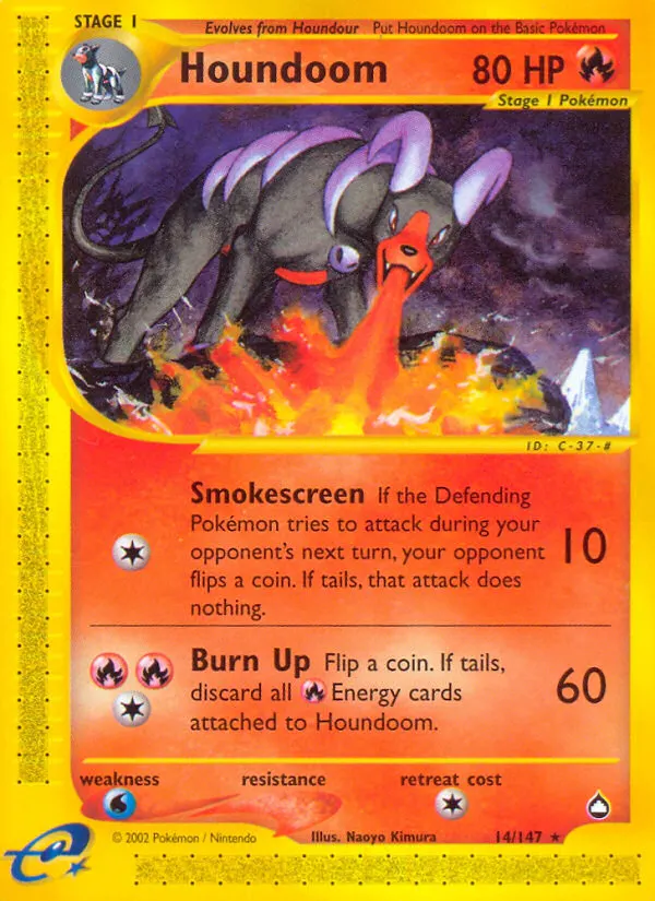 Houndoom card photo