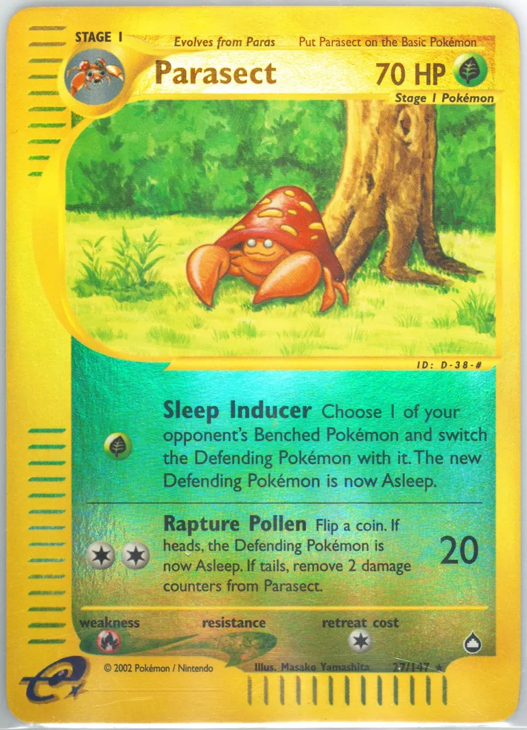 Parasect card photo