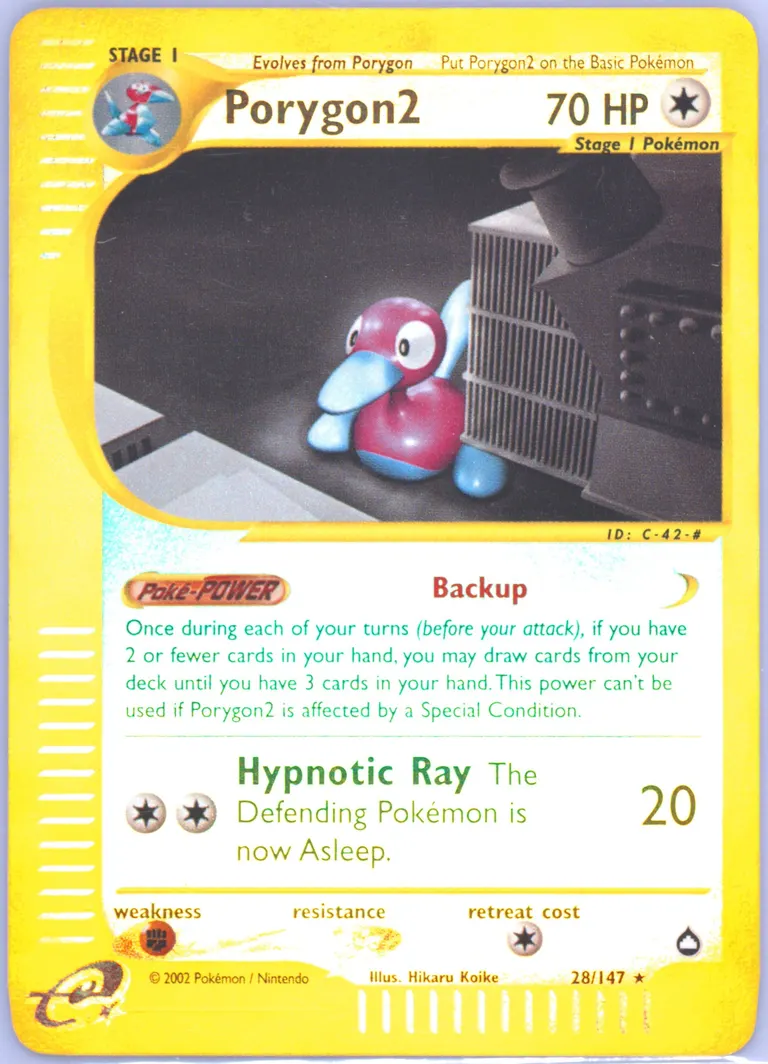 Porygon2 card photo