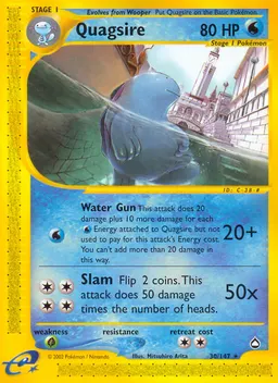 Quagsire card photo