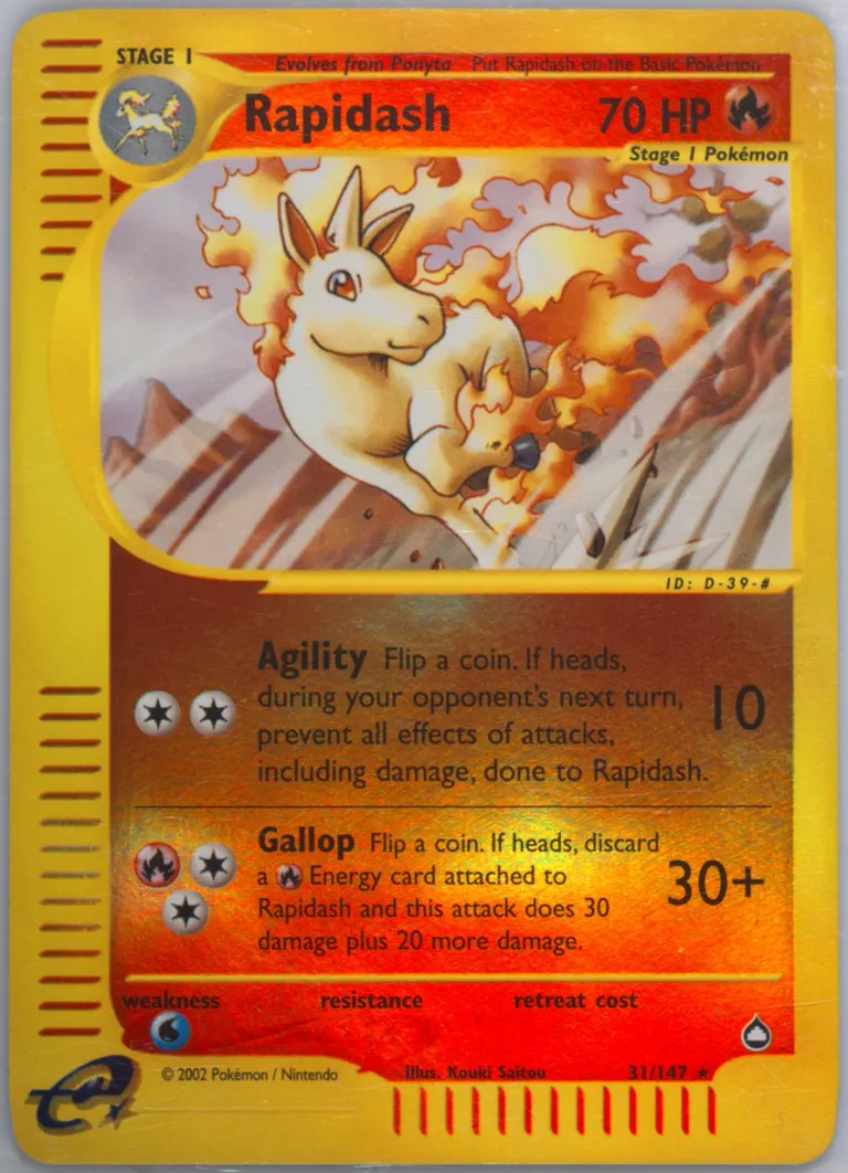 Rapidash card photo