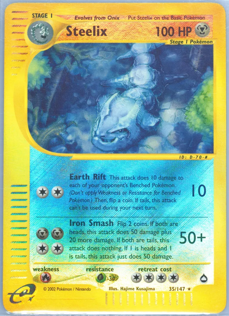 Steelix card photo