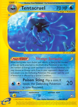 Tentacruel card photo