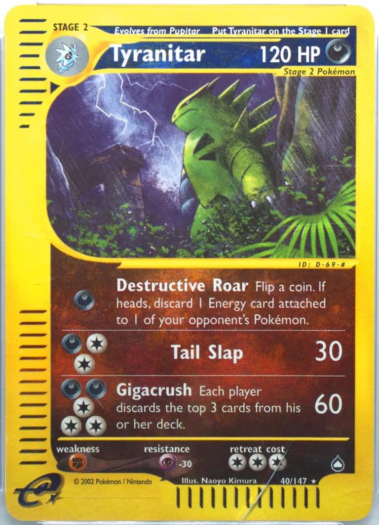 Tyranitar card photo