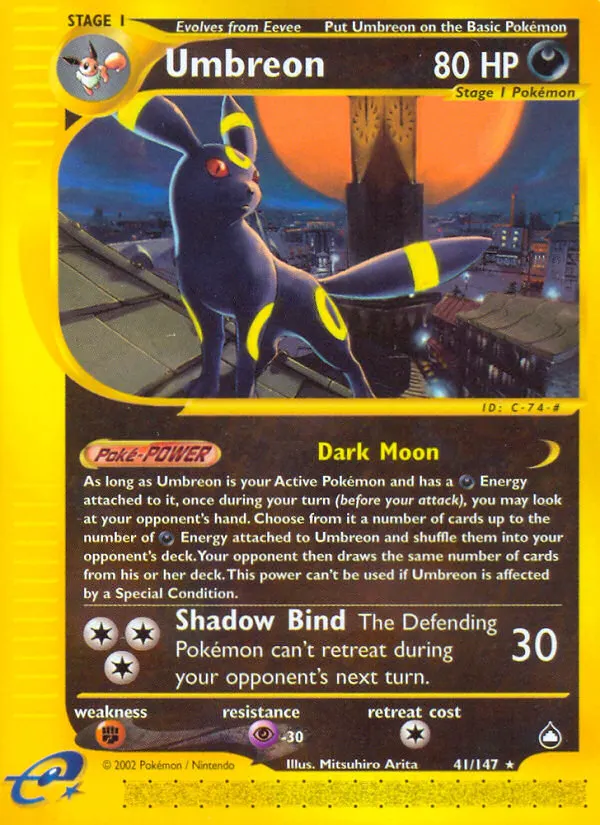 Umbreon card photo