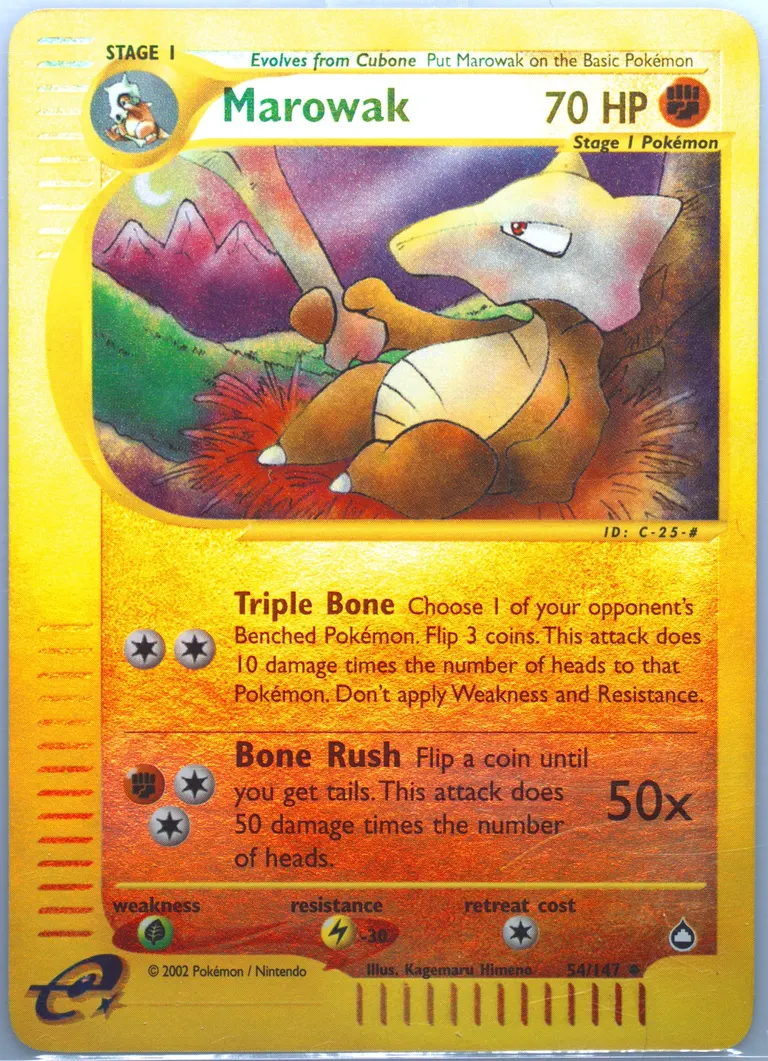 Marowak card photo
