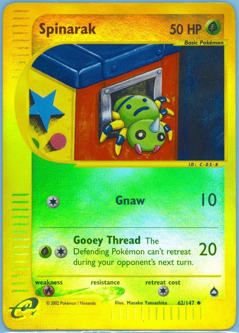 Spinarak card photo