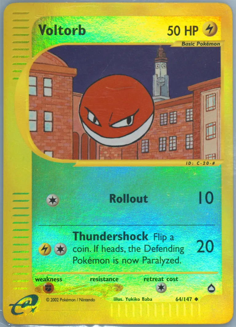 Voltorb card photo