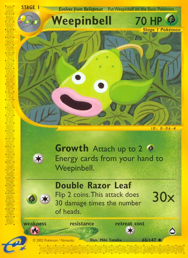 Weepinbell card photo