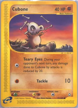 Cubone #72