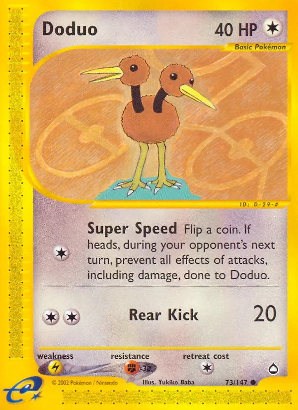 Doduo card photo