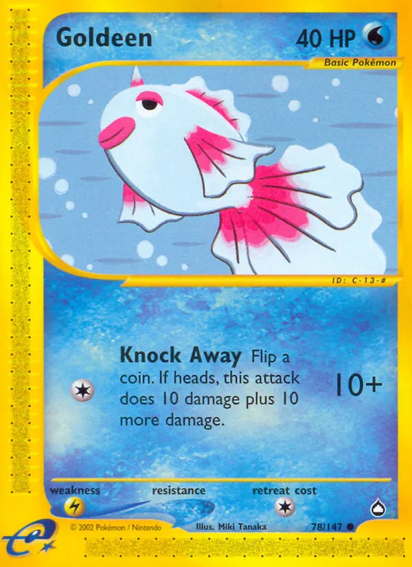 Goldeen card photo