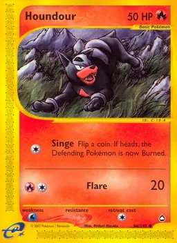 Houndour card photo
