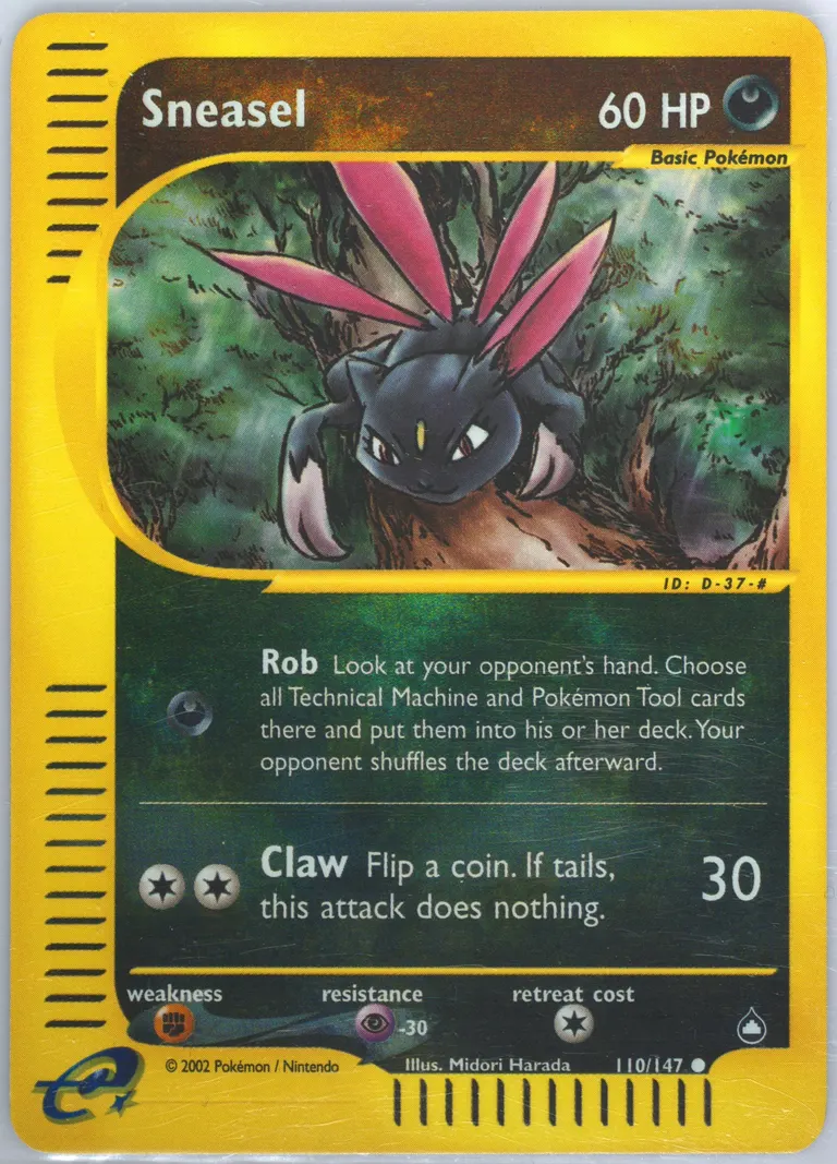 Sneasel card photo