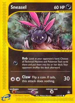 Sneasel card photo