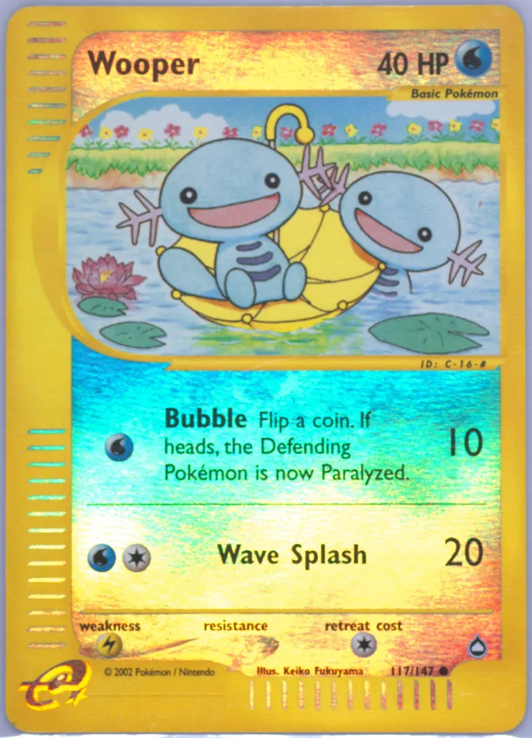 Wooper card photo