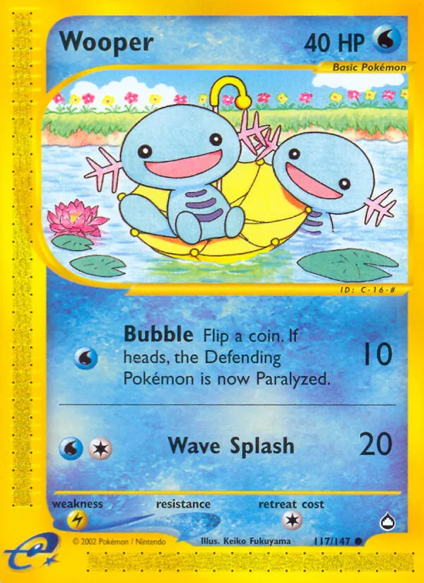 Wooper card photo
