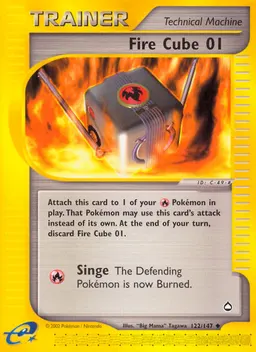 Fire Cube 01 card photo