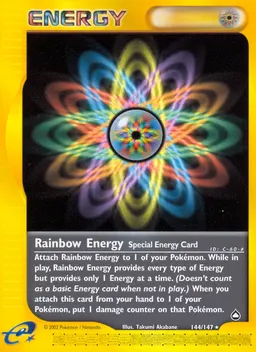 Rainbow Energy card photo