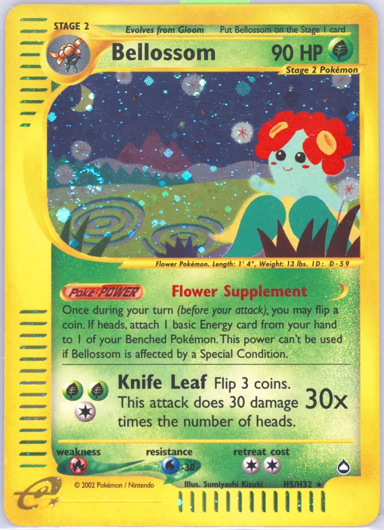 Bellossom card photo