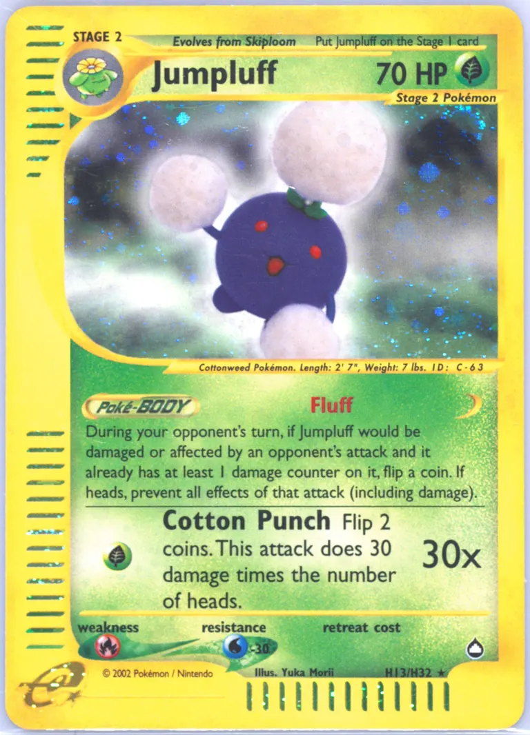 Jumpluff card photo