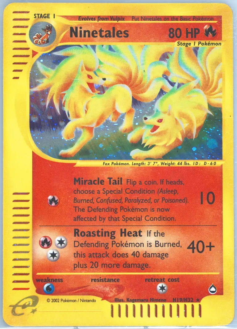 Ninetales card photo