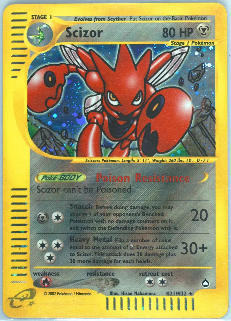 Scizor card photo