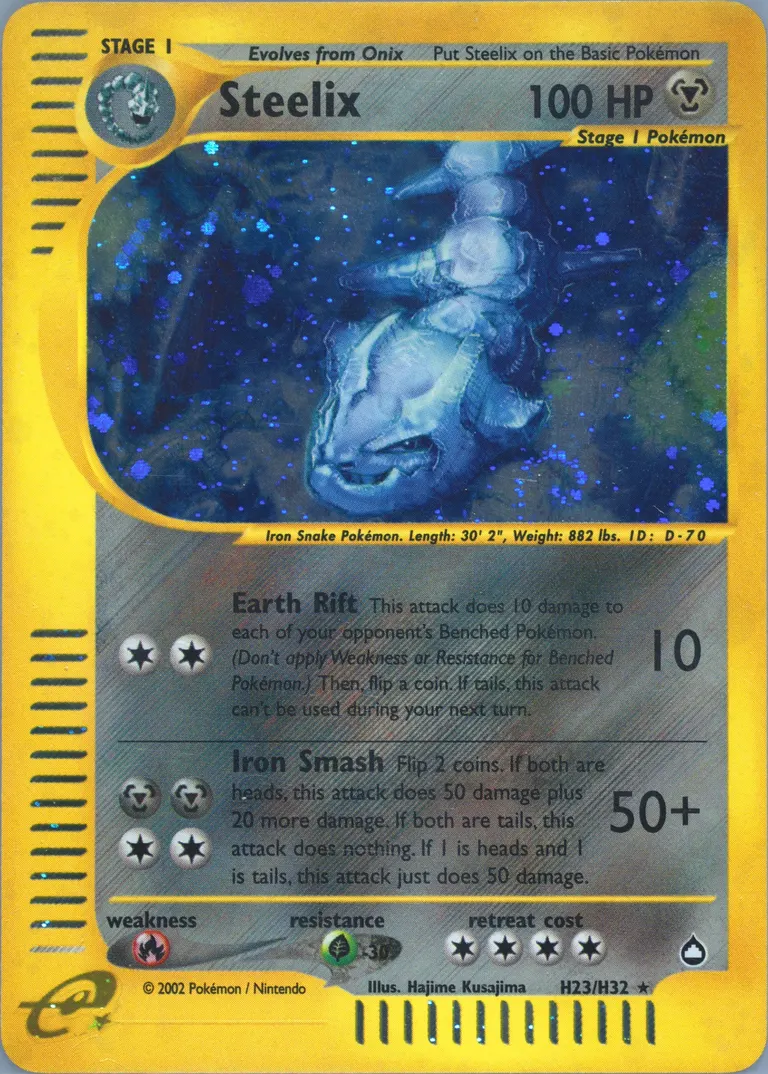 Steelix card photo