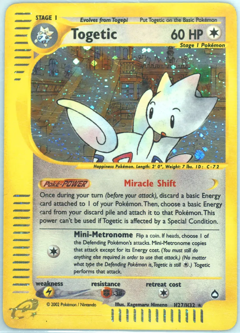 Togetic card photo