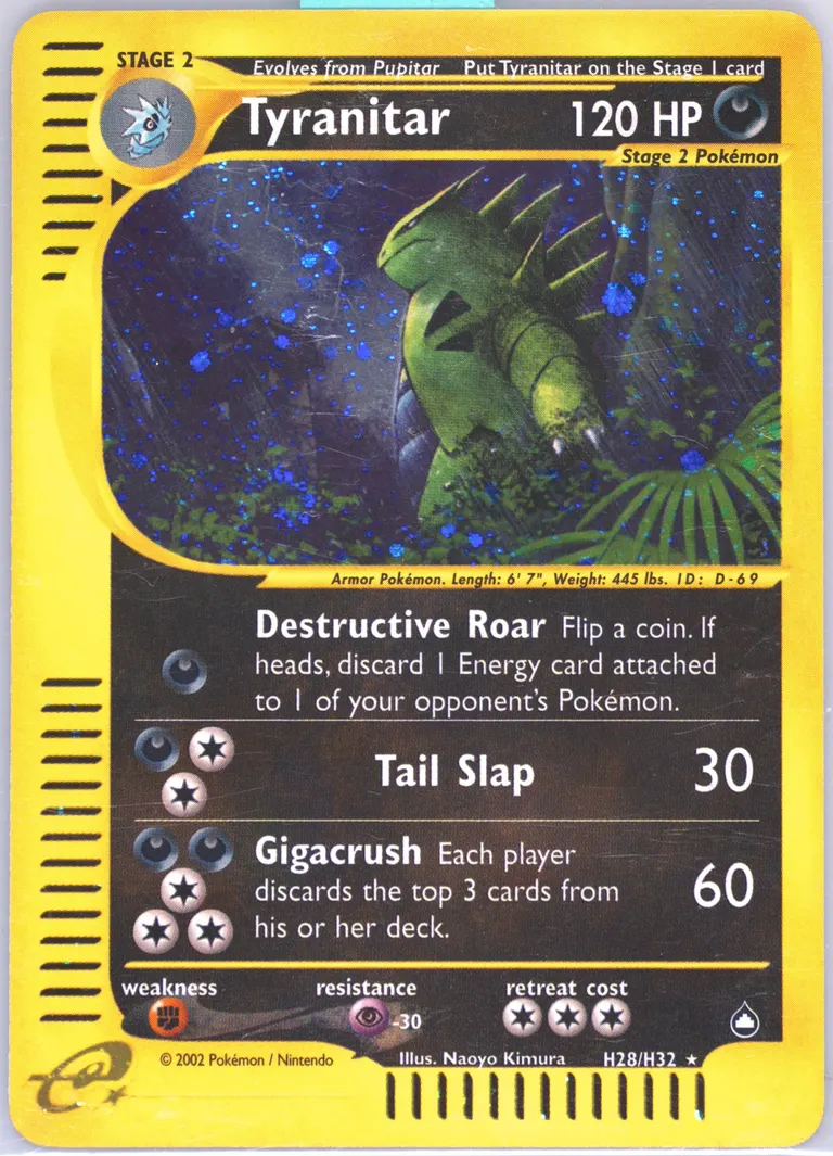 Tyranitar card photo