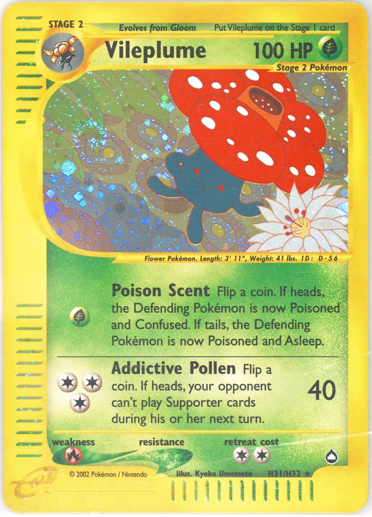Vileplume card photo