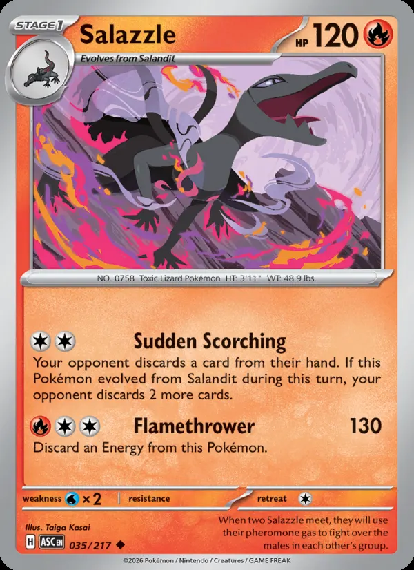 Salazzle #35, Ascended Heroes