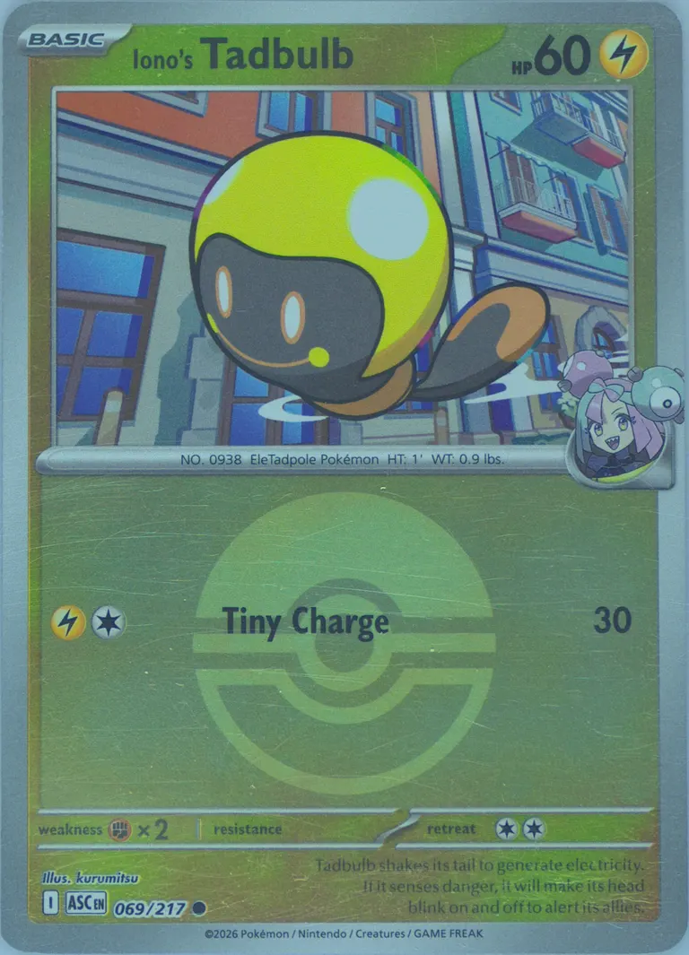 Iono's Tadbulb #69, Ascended Heroes