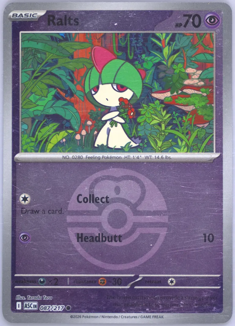 Ralts #87, Ascended Heroes