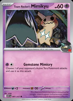 Team Rocket's Mimikyu #97
