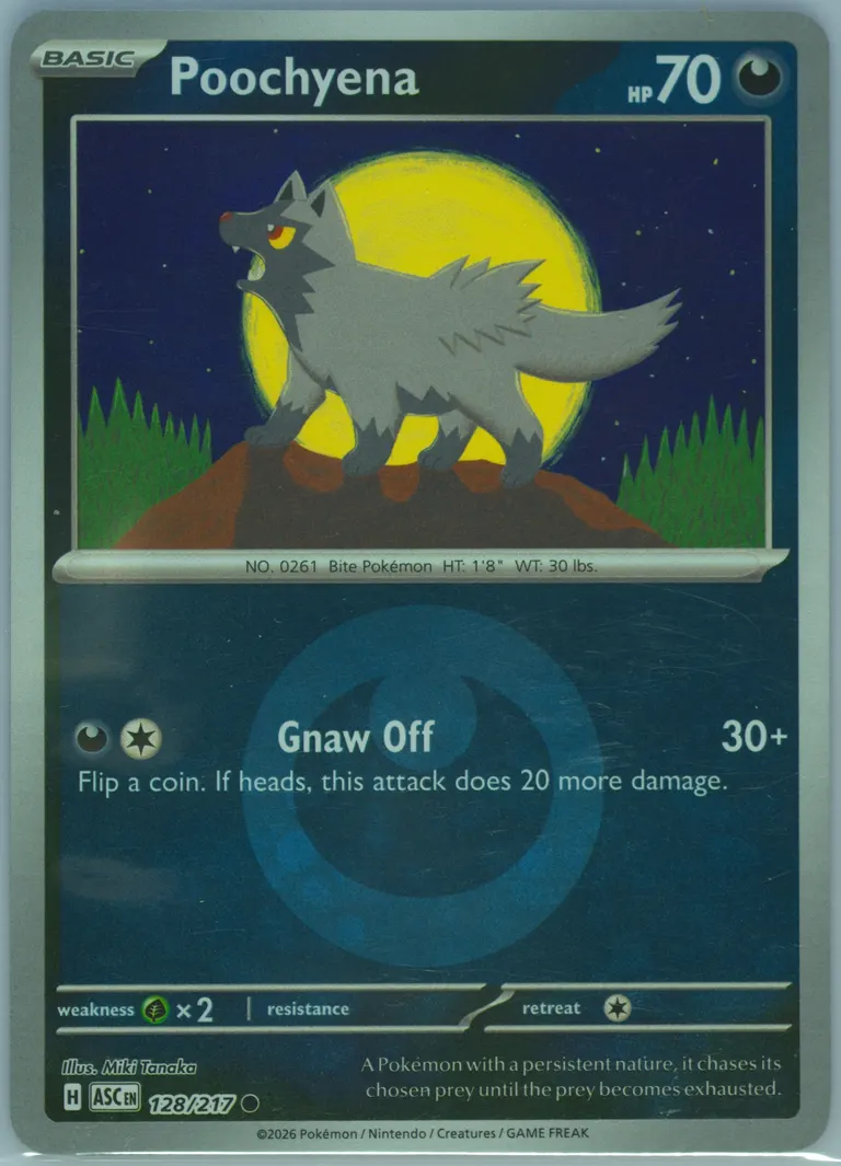Poochyena #128, Ascended Heroes